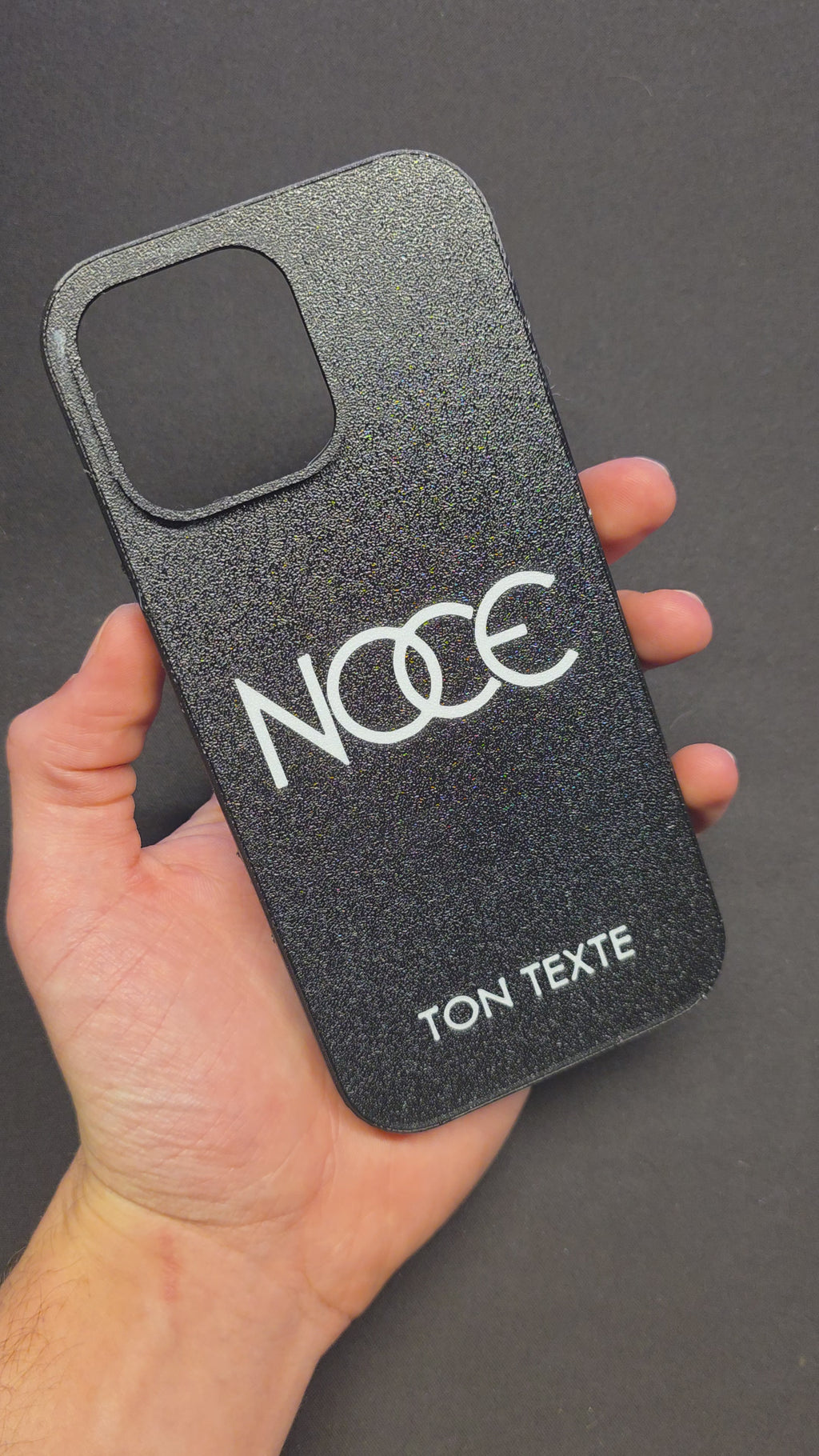 Coque NOCE brillante