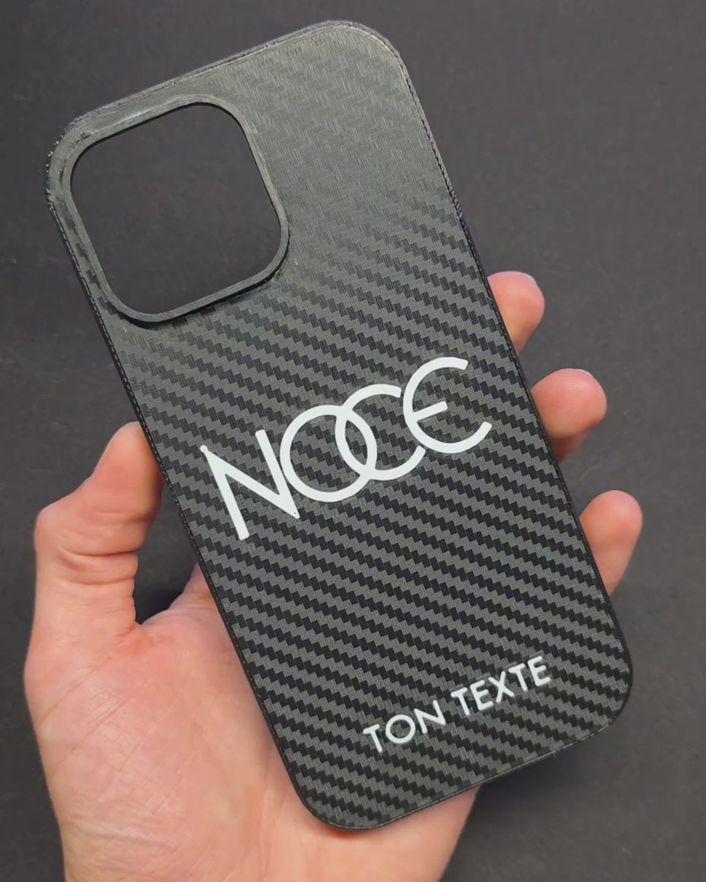 Coque NOCE carbone